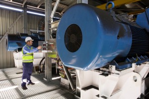 Conveyer Motor Room Motor room at Delta Mine, Hunter NSW. Mowlem Power & Mining