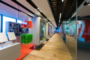 Retail Space Corporate Express retail showroom. Designed by Custance Associates, Australia