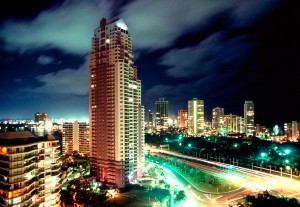 Gold Coast Tower Night view of the Gold Coast, Queensland