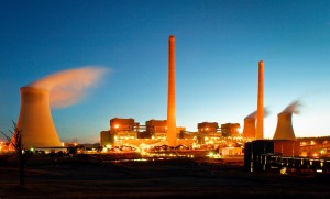 Liddell Power Station Liddell Power station at night. Hunter region NSW
