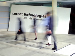 Walkers Foyer of the offices of Lucent Technologies Australia, North Ryde.